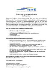 31.07.2025 Trinkwasserversorgungsstörungen Baumaßnahme